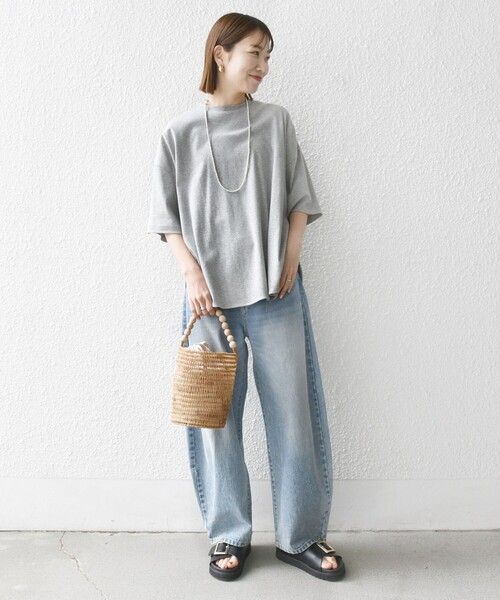 「SHIPS any」 半袖Tシャツ ONE SIZE ホワイト レディース_画像8