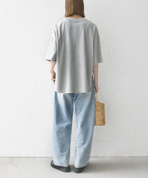 「SHIPS any」 半袖Tシャツ ONE SIZE ホワイト レディース_画像9