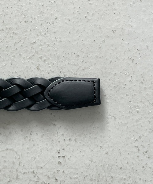 KAIKO（カイコー） ベルト KAIKO Hand braid belt 表 メンズ