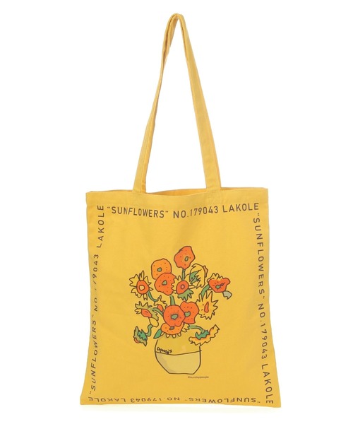 LAKOLE（ラコレ） トートバッグ 「世界の名作」スクエアトートバッグ