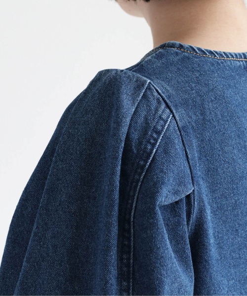 「cepo」 デニムジャケット M ブルー レディース_画像5