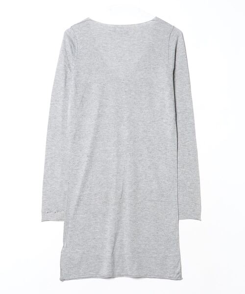 「ZADIG&VOLTAIRE」 ニットワンピース S グレー レディース_画像2