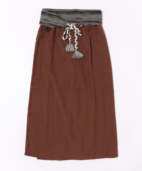 カヤ パンツ 「カヤ」倭の晴れ着 メンズ帯付きラップ風パンツ メンズ