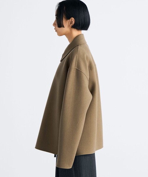オーダー品 ダブルフェイス ウール カシミア ロロピアーナ生地使用 Edition（エディション） コート アウター ウールカシミヤ ダブル