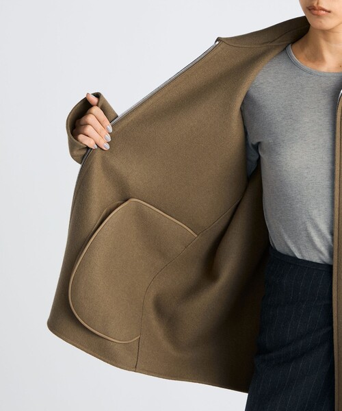 Edition（エディション） コート アウター ウールカシミヤ ダブル