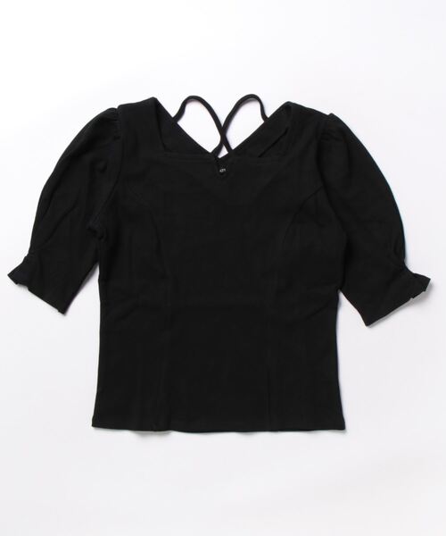 「EATME」 半袖カットソー FREE ベージュ レディース_画像3