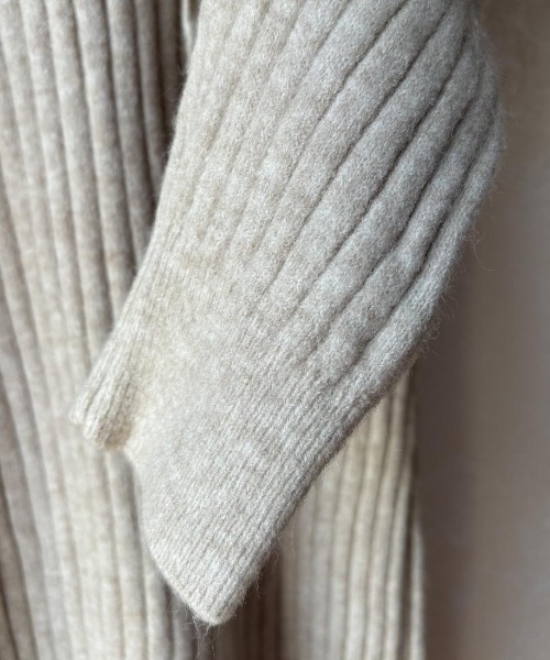 ワンピース フード付きニットロングワンピース : ZOZOTOWN Yahoo!店