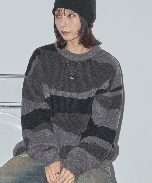 Anchor Smith（アンカー スミス） ニット セーター カモフラージュ