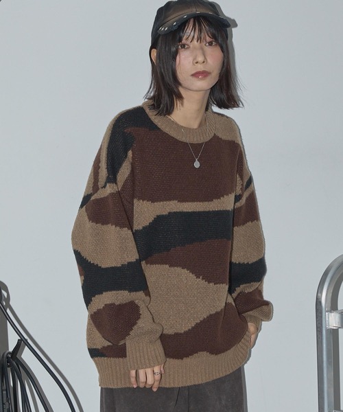 Anchor Smith（アンカー スミス） ニット セーター カモフラージュ