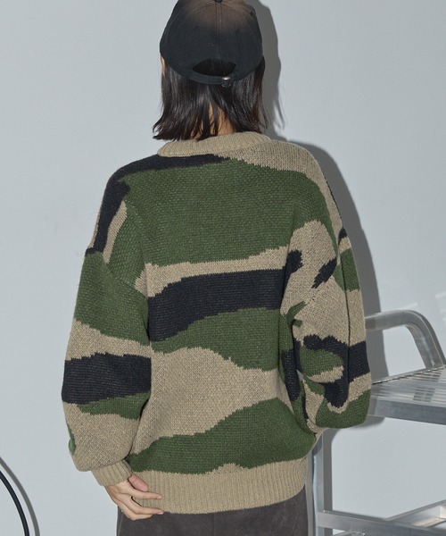 Anchor Smith（アンカー スミス） ニット セーター カモフラージュ