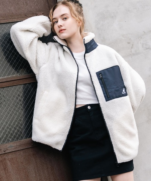 LACOSTE（ラコステ） ブルゾン アウター ベーシックシェルパフリース