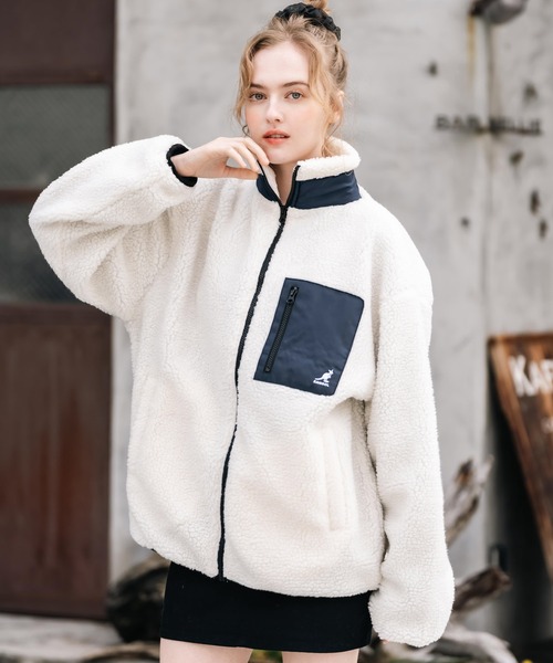 KANGOL（カンゴール） ブルゾン アウター 別注コラボロゴ刺繍