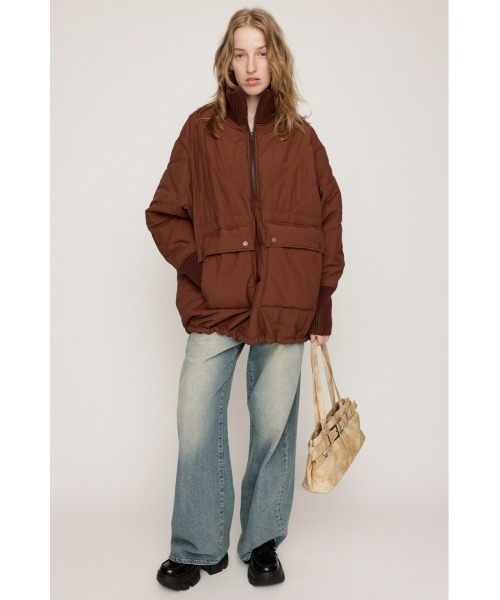 SLY（スライ） ブルゾン アウター QUILTING STAND NYLON PULLOVER