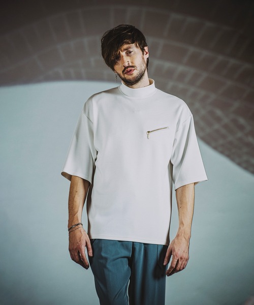 「NO ID.」 半袖Tシャツ ONE SIZE ブラック メンズ_画像5