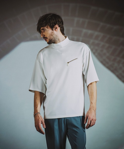 「NO ID.」 半袖Tシャツ ONE SIZE ブラック メンズ_画像6