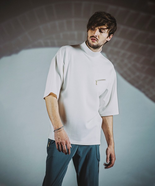 「NO ID.」 半袖Tシャツ ONE SIZE ブラック メンズ_画像8