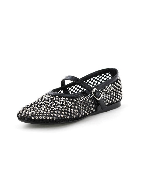 「NICAL」 フラットパンプス 23.5cm シルバー レディース_画像9