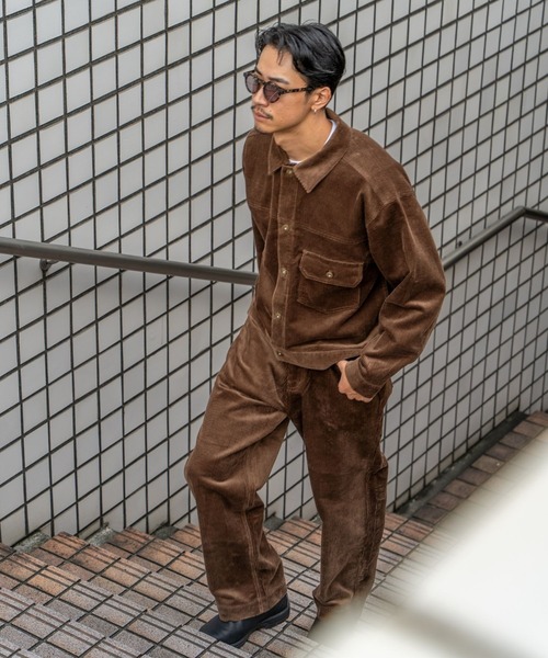 FCTY. パンツ ストレートコーデュロイパンツ メンズ : ZOZOTOWN Yahoo