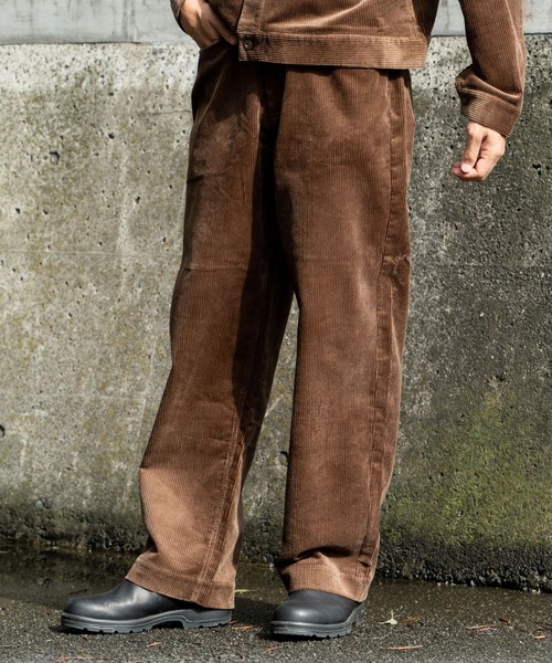 FCTY. パンツ ストレートコーデュロイパンツ メンズ : ZOZOTOWN Yahoo