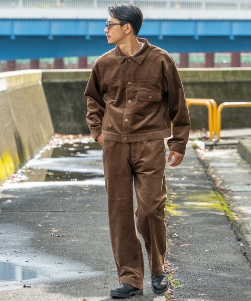 新品未使用【メンズ】  コーデュロイストレートパンツ FCTY. パンツ ストレートコーデュロイパンツ メンズ : ZOZOTOWN Yahoo