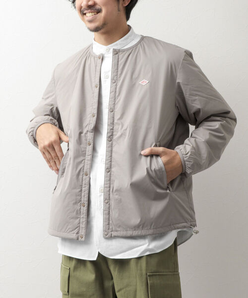 Danton（ダントン） ジャケット L ライトグレー メンズ : ZOZOTOWN