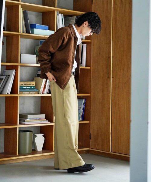 「U.S. POLO ASSN.」 ブルゾン LARGE ブラウン メンズ_画像4