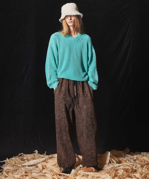 「MAISON SPECIAL」 長袖ニット 2 グレイッシュベージュ メンズ_画像7