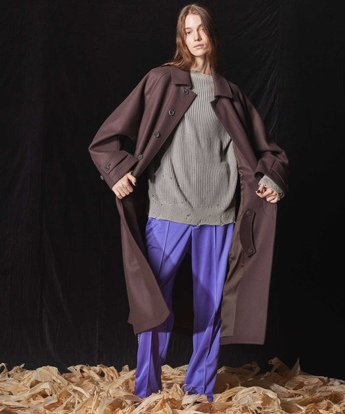 「MAISON SPECIAL」 長袖ニット 2 グレイッシュベージュ メンズ_画像8