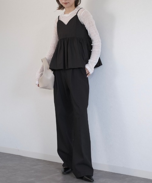 「Reurie'」 長袖カットソー FREE ライトブルー レディース_画像8