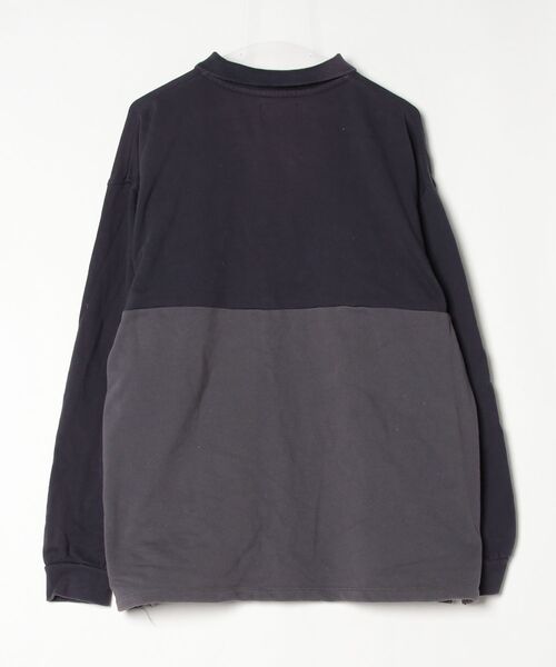 「CHARI&CO」 スウェットカットソー LARGE ネイビー メンズ_画像2