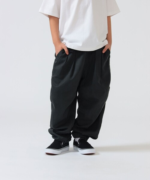 ワイドパンツ パンツ BEAMS × こども ビームス / フェード バルーン パンツ 2026（110〜160cm） キッズ 子供服 男の子 女の子の画像