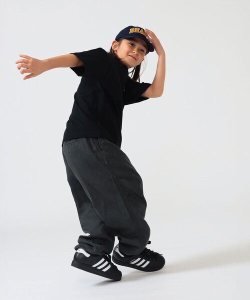 ワイドパンツ パンツ BEAMS × こども ビームス / フェード バルーン パンツ 2026（110〜160cm） キッズ 子供服 男の子 女の子の画像