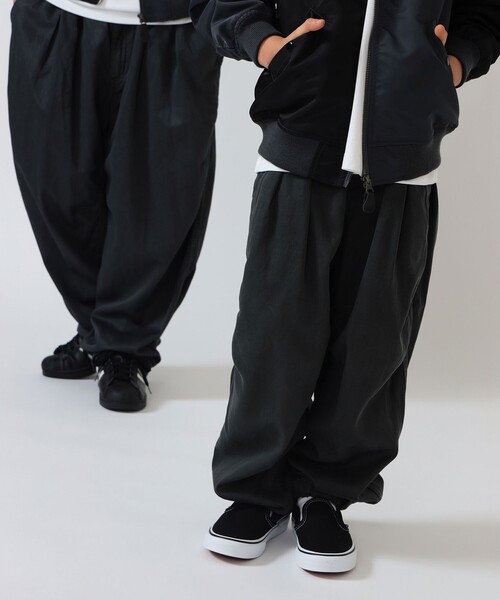 ワイドパンツ パンツ BEAMS × こども ビームス / フェード バルーン パンツ 2026（110〜160cm） キッズ 子供服 男の子 女の子の画像