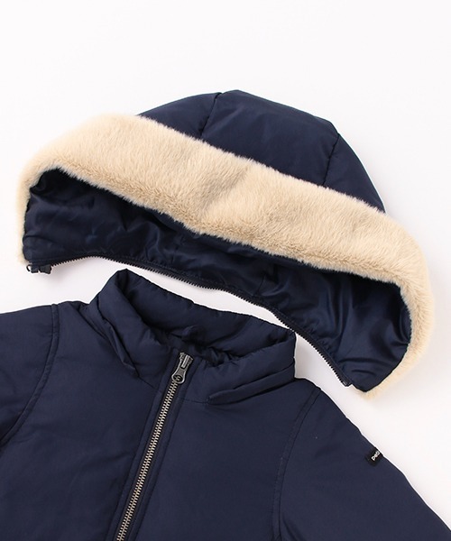 「petit main」 「KIDS」ダウンジャケット 90cm ラベンダー キッズ_画像4