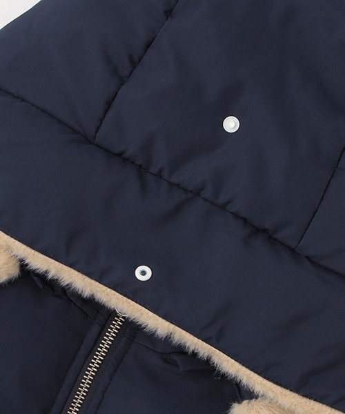 「petit main」 「KIDS」ダウンジャケット 90cm ラベンダー キッズ_画像5