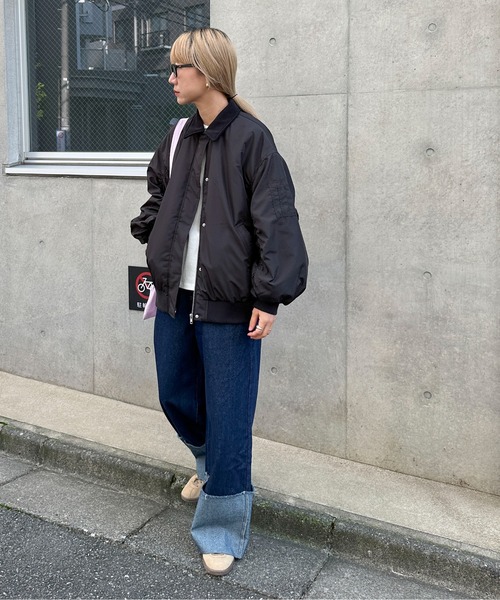 「feepur」 コート MEDIUM カーキ レディース_画像2