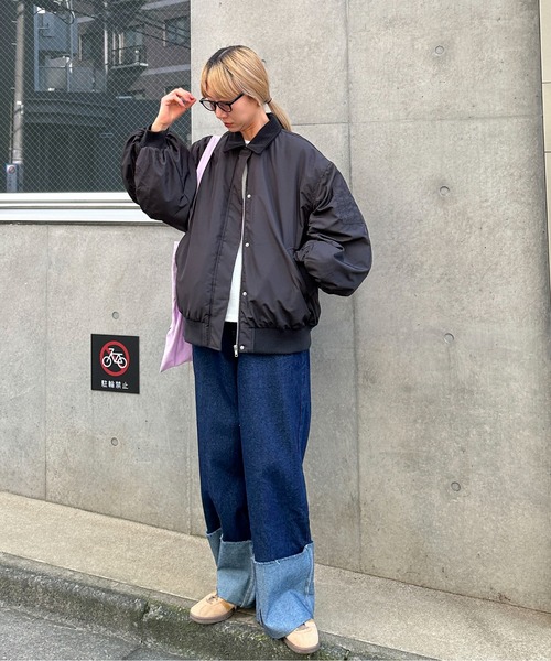 「feepur」 コート MEDIUM カーキ レディース_画像4