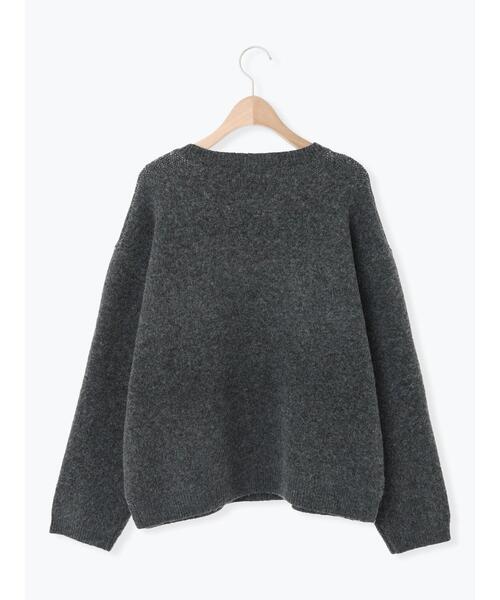 Samansa Mos2（サマンサモスモス） ニット セーター ロゴニットプル