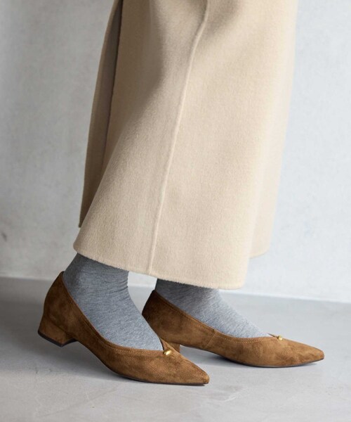 LE TALON（ル タロン） パンプス 「追加」3cmVカットメタルパンプス