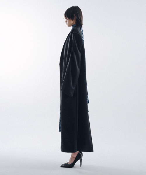 コート チェスターコート Trudge Tailored Wool Calze Coat レディース メンズの画像