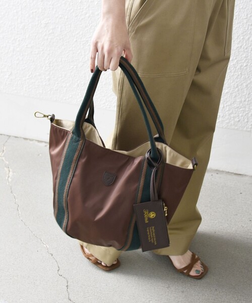 「folna」 トートバッグ ONE SIZE ブラウン レディース_画像9