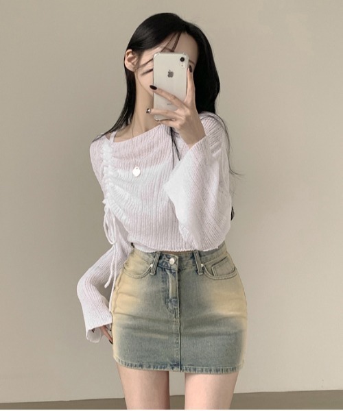 「gossip！ロサンゼルス」 ニットアンサンブル FREE ベージュ レディース_画像6