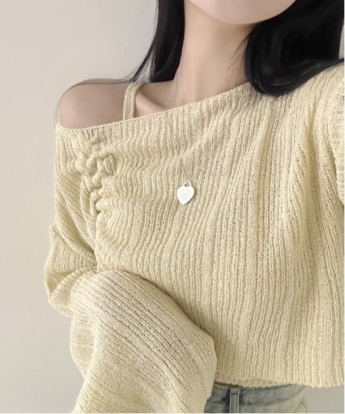 「gossip！ロサンゼルス」 ニットアンサンブル FREE ベージュ レディース_画像8