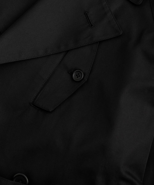 [NANO universe] тренчкот S бежевый мужской 