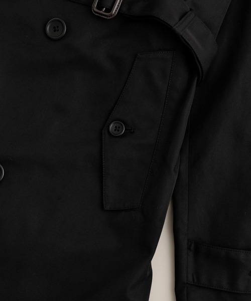 [NANO universe] тренчкот S бежевый мужской 