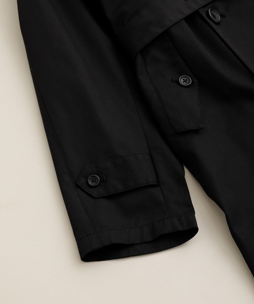 [NANO universe] тренчкот S бежевый мужской 