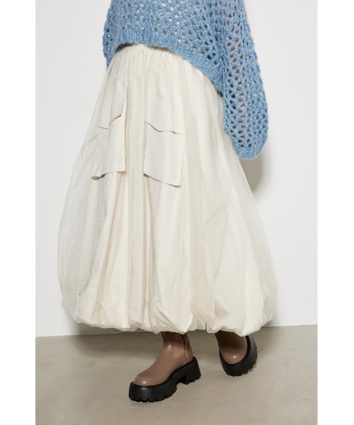 リエンダ　ロングスカート rienda | プリーツティアードマキシスカート (スカート(ロング