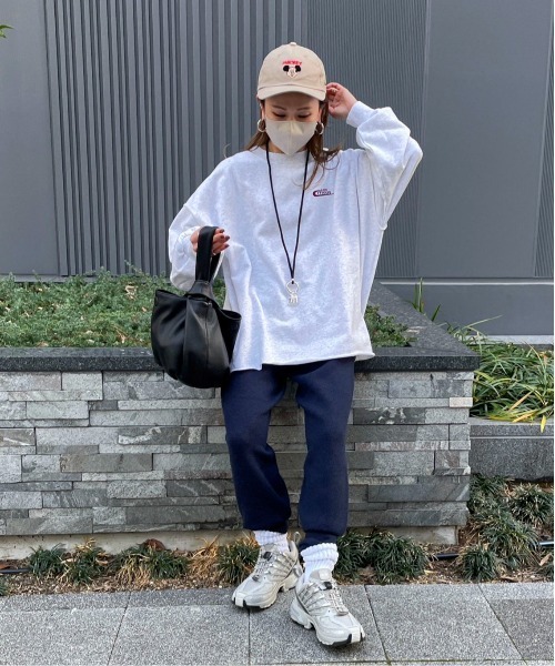 [feepur by saya] тренировочный cut and sewn MEDIUM Pink Lady -s