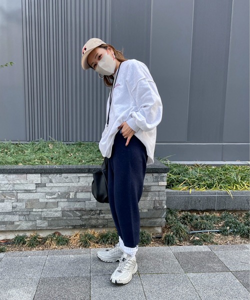 [feepur by saya] тренировочный cut and sewn MEDIUM Pink Lady -s