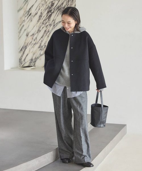 JOURNAL STANDARD（ジャーナルスタンダード） ノーカラーコート コート